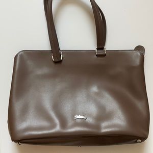 Leather Longchamp Bag